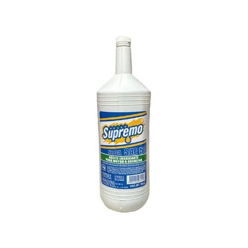 ACEITE P/MOTOR A GASOLINA 700ml (SAE-50) LUB/SUPR