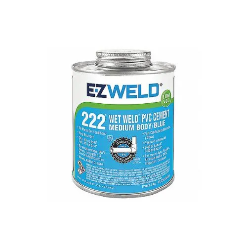 PEGAMENTO EZ-WELL  118ml PARA PVC AZUL
