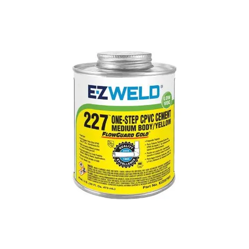 PEGAMENTO EZ-WELL  473ml PARA CPVC AMARILLO